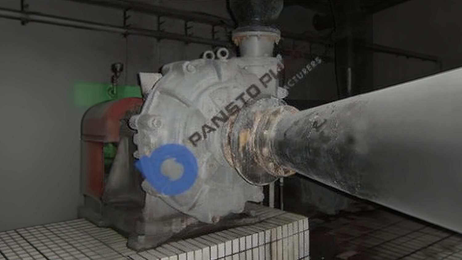 Полная система шламовых насосов для переработки железной руды